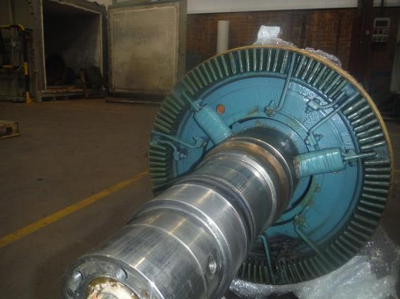 Rotore ABB AMK500 nelle strutture di OREMOTOR